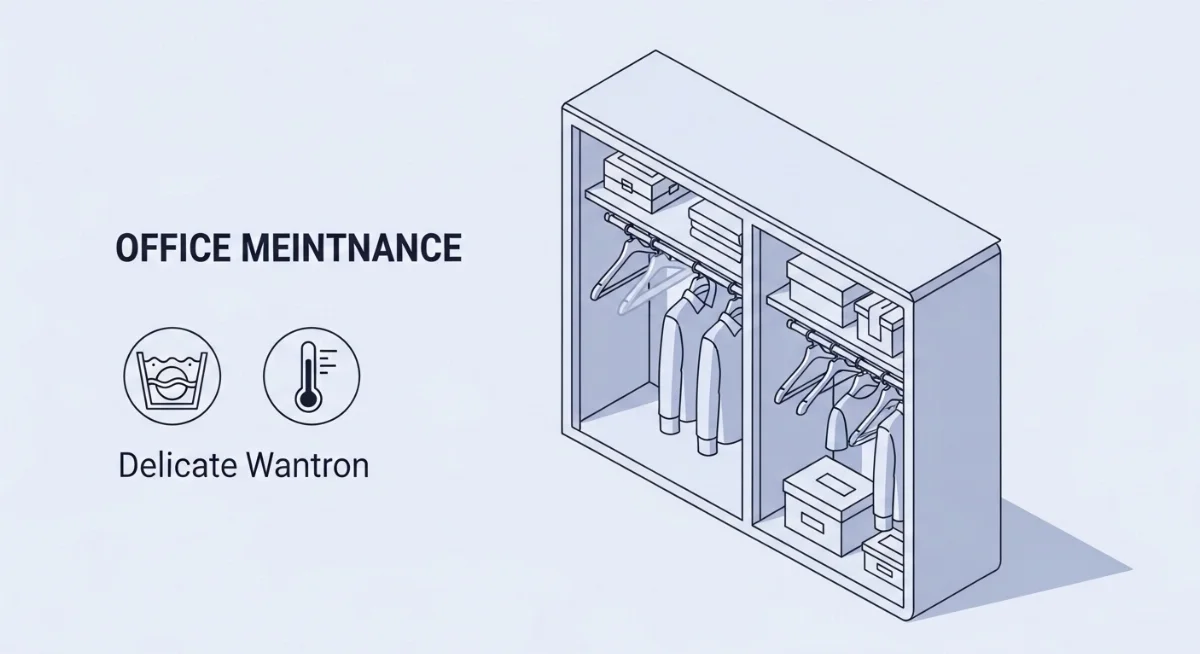 Phơi đồ công sở đúng cách với móc treo phù hợp giúp giữ form và màu sắc bền lâu