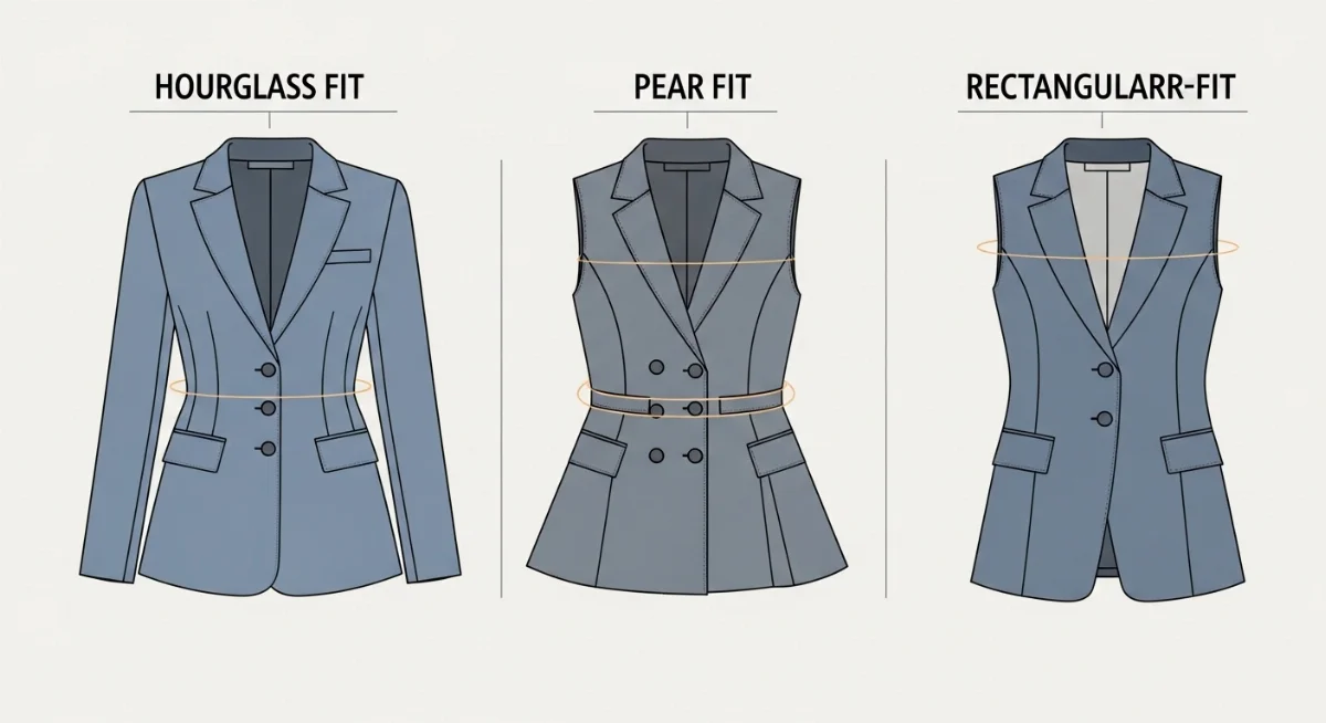 Mẫu áo vest nữ đẹp dáng dài phối cùng quần âu tạo sự thanh lịch