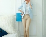 Phối đồ với áo sơ mi nữ công sở đẹp 2015 Phối đồ với áo sơ mi nữ công sở đẹp 2015