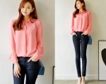 Học cách mix và chọn mua áo sơ mi nữ công sở 2015 đẹp nhất Học cách mix và chọn mua áo sơ mi nữ công sở 2015 đẹp nhất